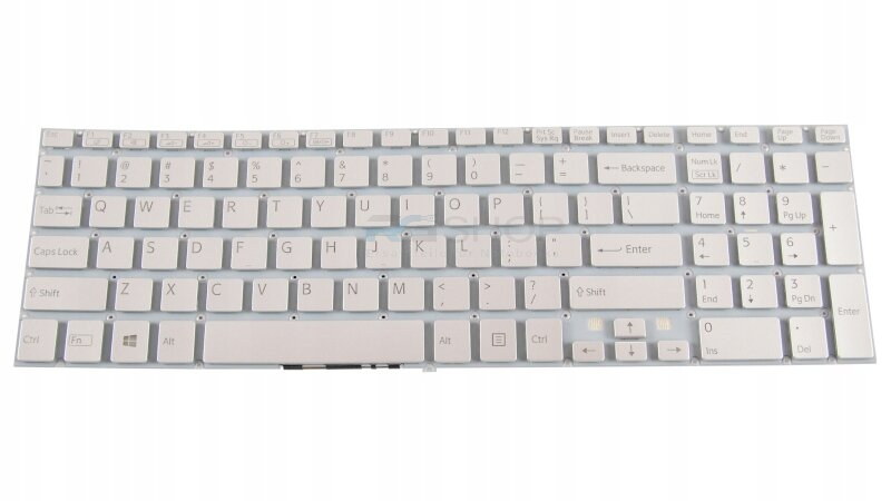 Tastatur SONY SVF15 SVF15A SVF15E / Silber