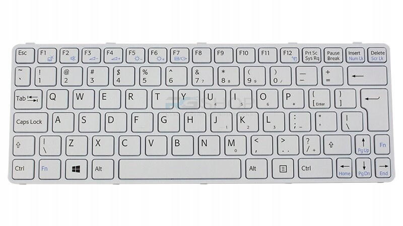 Tastatur Sony Vaio SVE1112M1E / Weiß