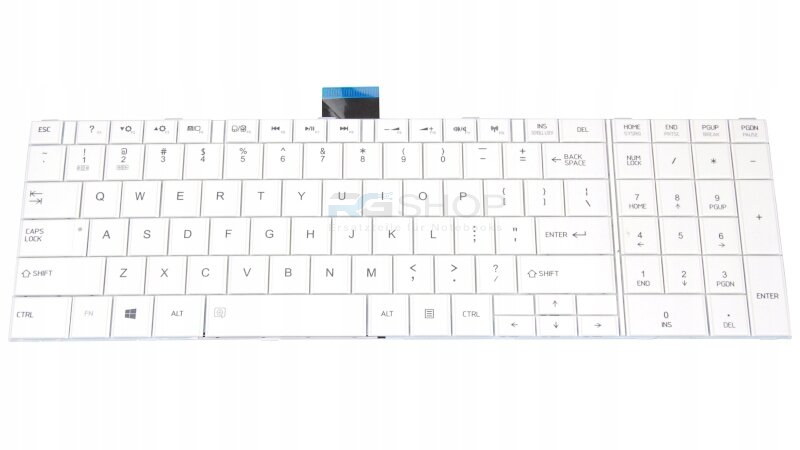 Tastatur Toshiba Satellite C55-A-1NN / Weiß