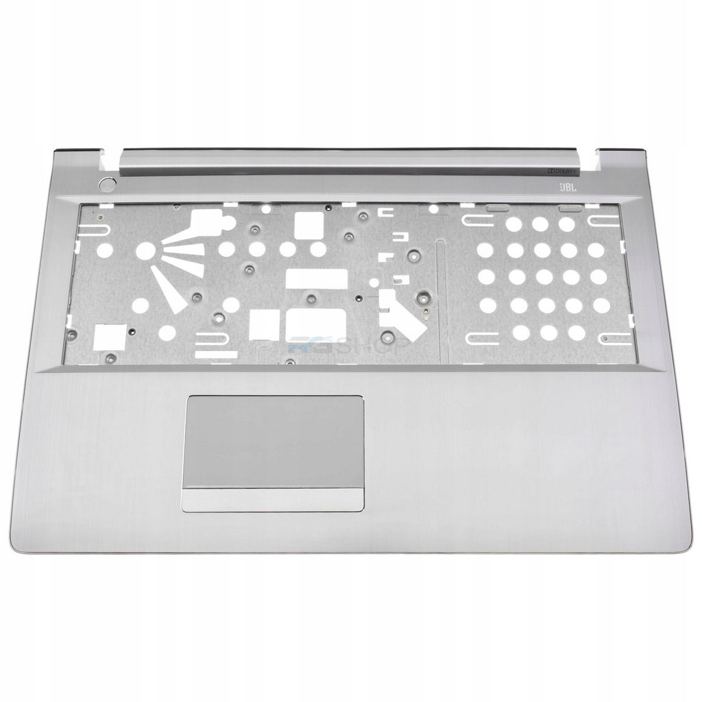 Unterschale Gehäuse + Handauflage Lenovo Z51-70 / Silber