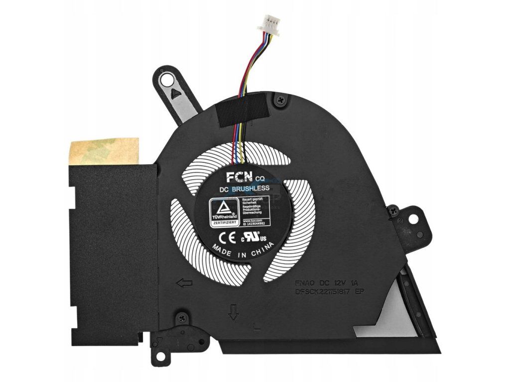 Lüfter Asus TUF Dash FX516 FX516PM FX516PR / CPU 12V