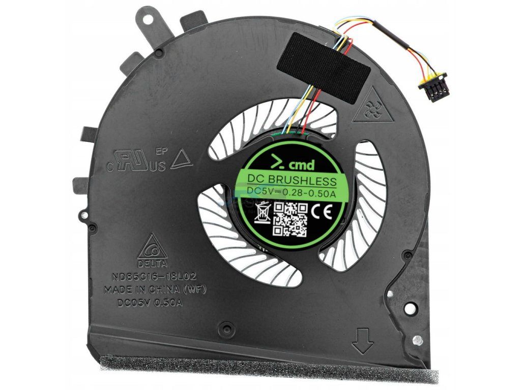 Lüfter HP Pavilion GAMING 15-dk1003nw 15-dk1004nw / CPU