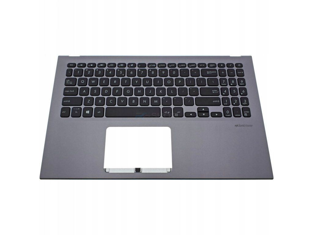 Handauflage mit Tastatur Asus VivoBook A512DA A512FA A512FL A512JA / Graphit