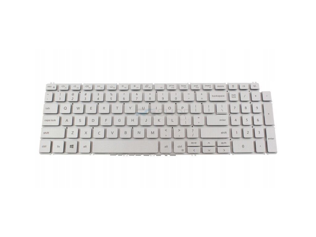 Tastatur DELL LATITUDE 3510 / Silber LED
