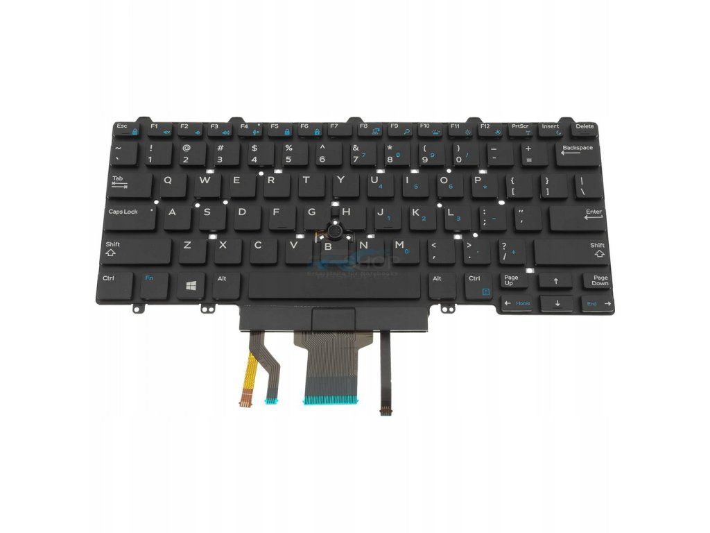 Tastatur Dell Latitude 5490 E5490 / LED + Trackpoint