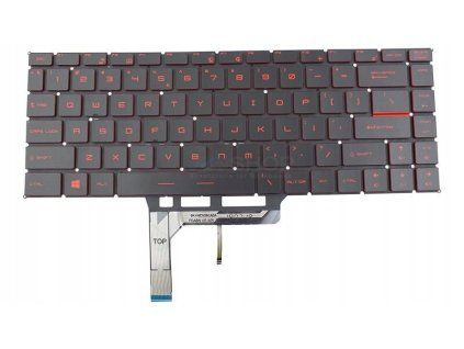 Tastatur MSI GF63 THIN 9SCSR / LED RED
