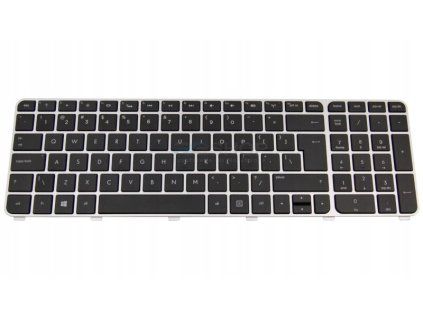 Tastatur HP PAVILION DV7-7000 / Silber LED
