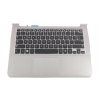Handauflage mit Tastatur Samsung NP900X3A / Silber