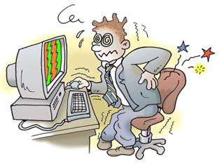 Ergonomické zásady přežití u počítače