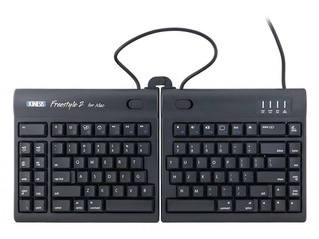 Kinesis Freestyle2 for Mac 2-port USB 2.0 hub (KB800HMBUS
