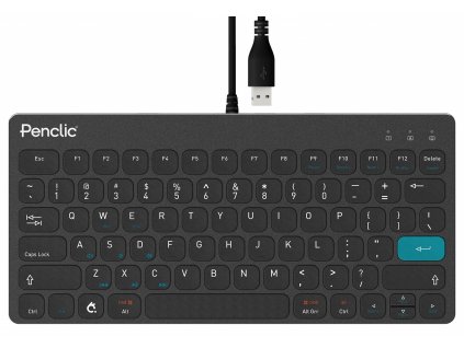 penclic-c3-uk-wired-keyboard-black