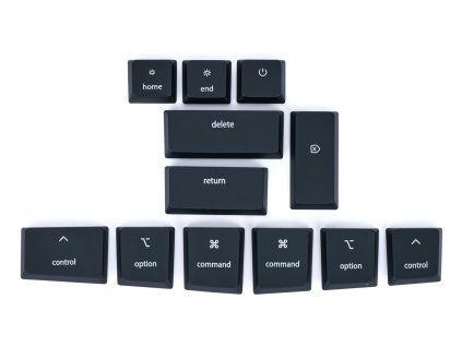 kinesis-mwave-black-mac-keycaps--kc150m-blk