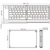 perixx-805l-ii-us-bluetooth-keyboard-aluminium-white