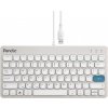 penclic-c3-office-uk-wired-keyboard-3x-usb-hub-white