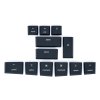 Kinesis mWave Black Mac Keycaps