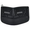 Kinesis mWave for PC Mechanical Linear Keyboard drátová a Bluetooth klávesnice, Quiet Red (KB150P-LIN)