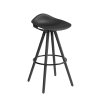 Humanscale Sedeo bar stool with glides black