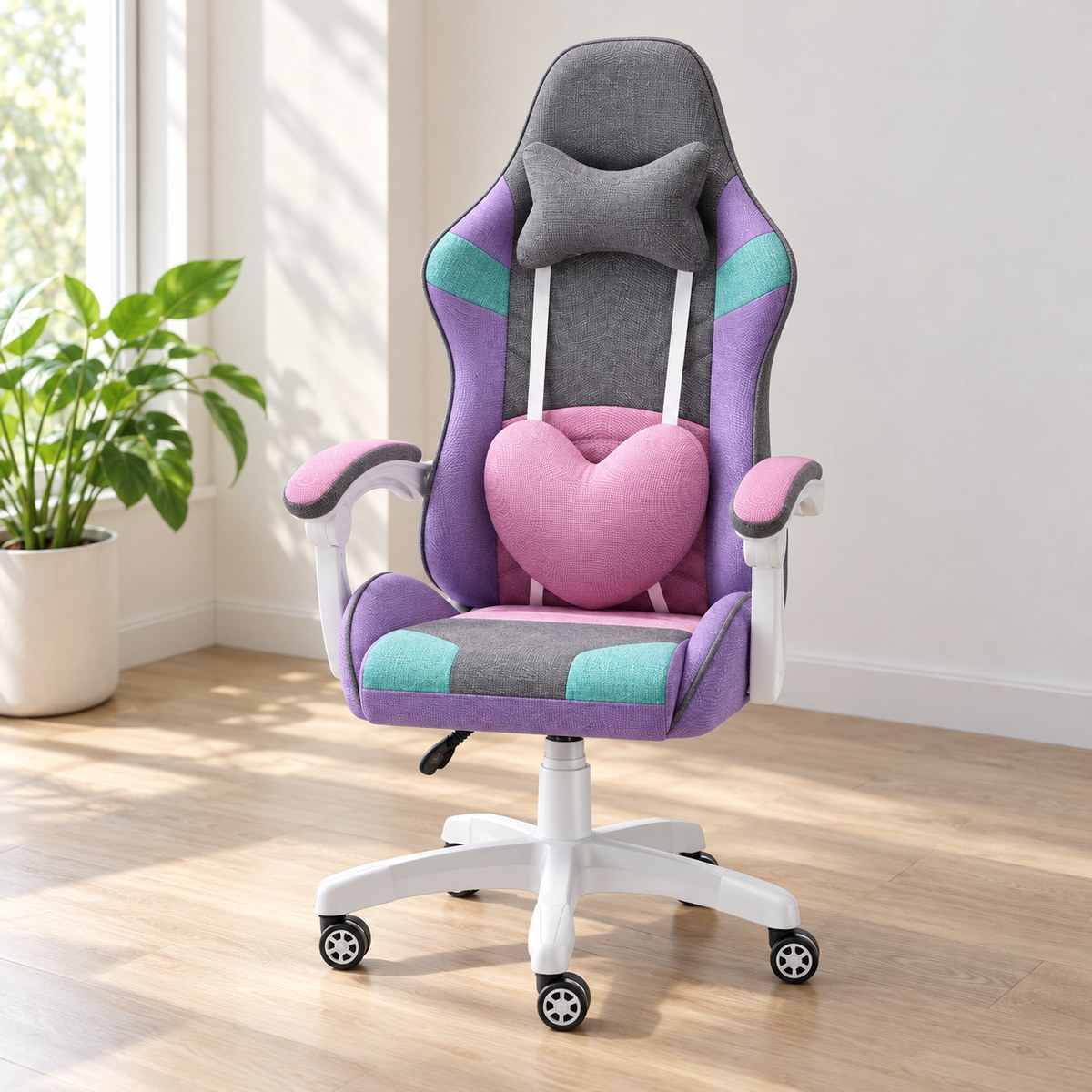 Detské kreslo Rainbow 2.0 viacfarebné, látka od Hell's Chair