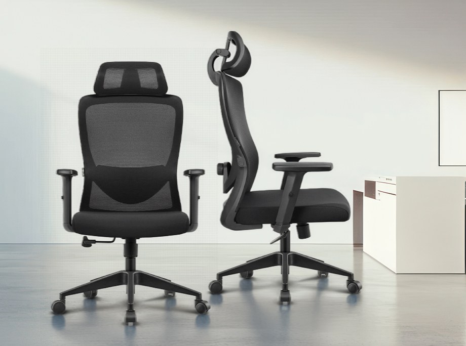 Kancelárska stolička Hell's Chair HC-1040 v interiéri
