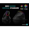 CONNECT IT GAME FOR HEALTH RGB ergonomická vertikální myš, drátová, ČERNÁ
