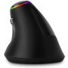 CONNECT IT GAME FOR HEALTH RGB ergonomická vertikální myš, drátová, ČERNÁ