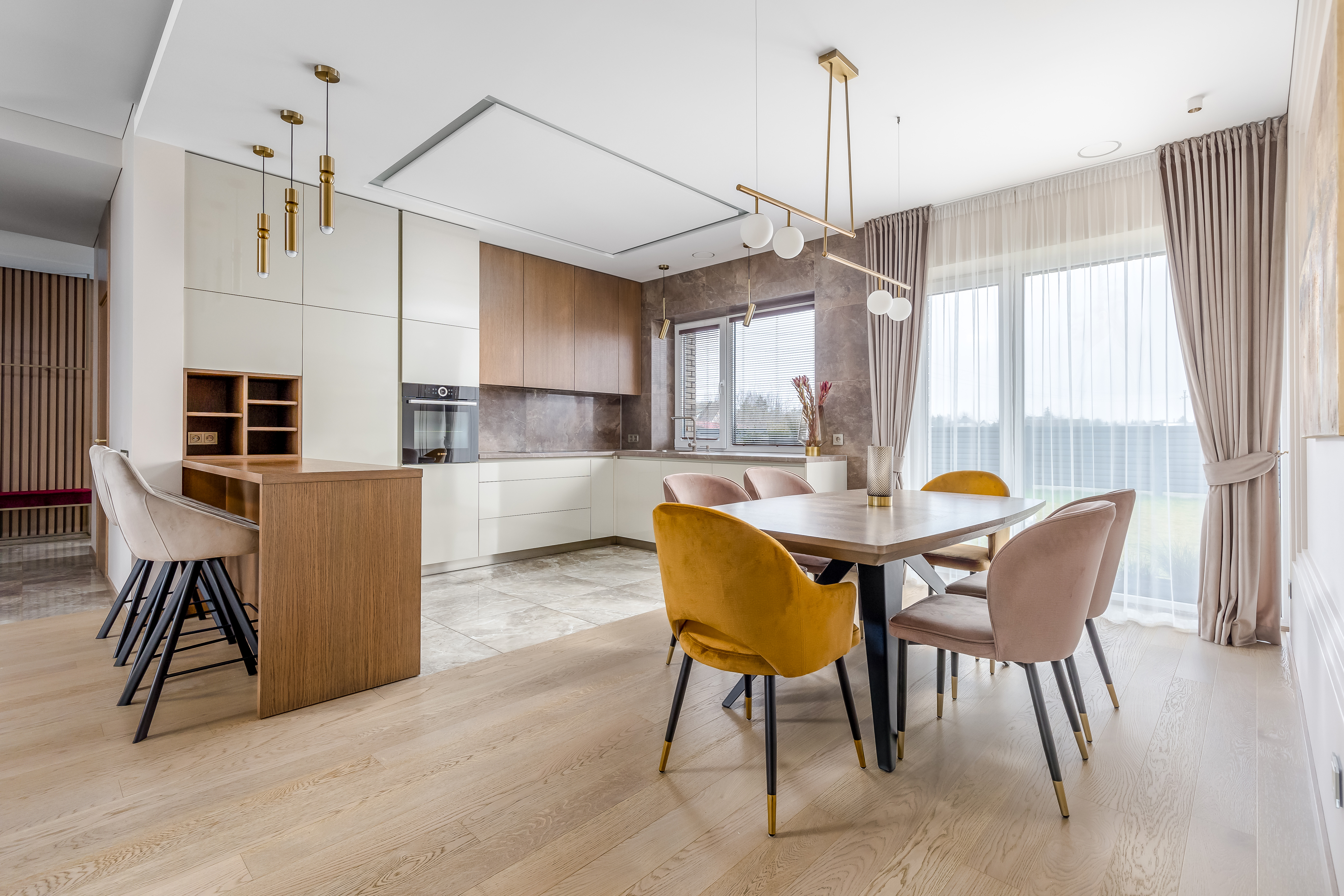 Instalace ERGOVENT RONDO 100 v kuchyni