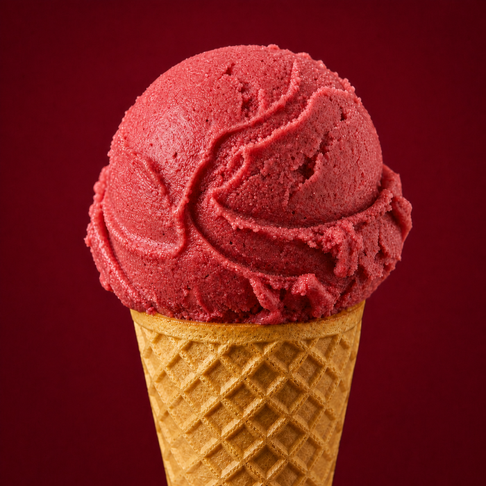 Malinový sorbet