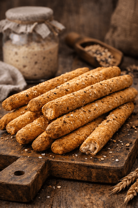 Kváskové tyčinky: co to je a proč chutnají jinak než běžné snacky