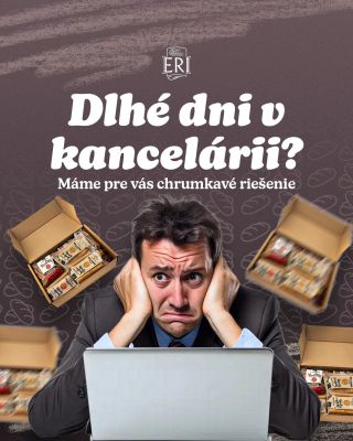 Náš kancelársky set trvanlivého pečiva je ideálny do práce, na porady aj do spoločných priestorov. Praktické balenie,...