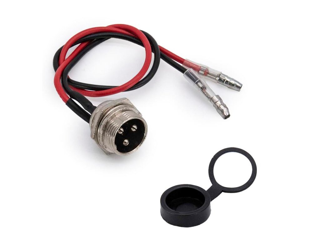 gx16 charging connector for a ball type