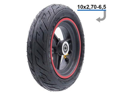 llanta 65b50 roja para smartgyro y zwheel (5)