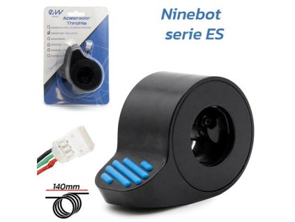 acelerador ninebot serie es azul conector jst zh (5)
