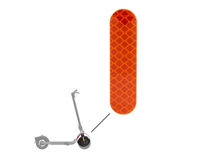 orange reflective sticker for the ninebot forks f and d series (2)