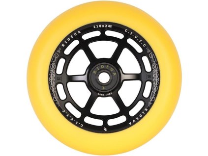 Koliesko UrbanArtt Civic 110 Yellow Black