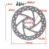 120 mm 6h silver brake disc for cecotec outsider bongo series a (1)
