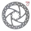 120 mm 6h silver brake disc for cecotec outsider bongo series a