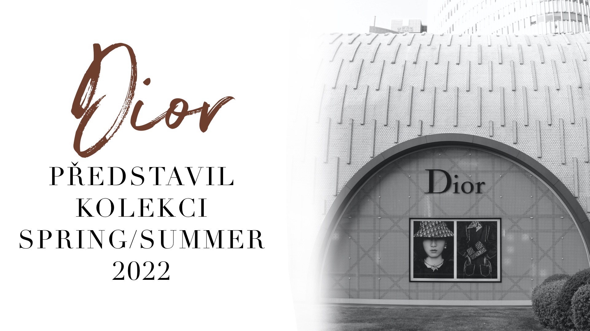 Dior představil kolekci na jaro / léto 2022 s prvky 60. let. Barevná geometrie se vrací!