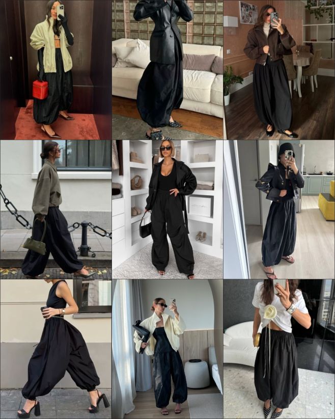 Baggy kalhoty NOIRCE jsou přesně ten kus, co tohle umí všechno najednou ✨ Volné, vzdušné, ultra comfy, ale stačí přidat...