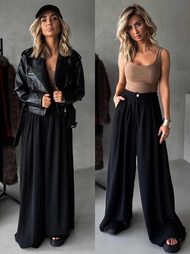 Kalhoty na léto i na podzim 🔥 ✨ VATIKA – extra wide leg kalhoty pro výrazný a elegantní look. ✨ Maximálně široké nohavice,...