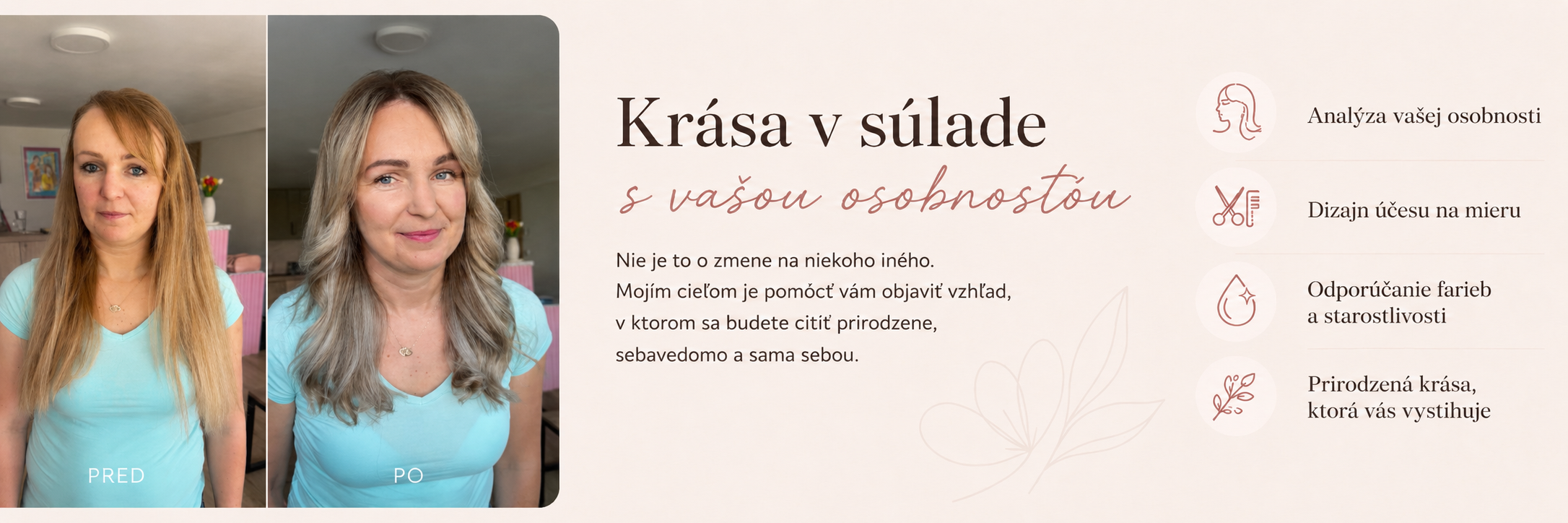 Krása v súlade s vašou osobnosťou