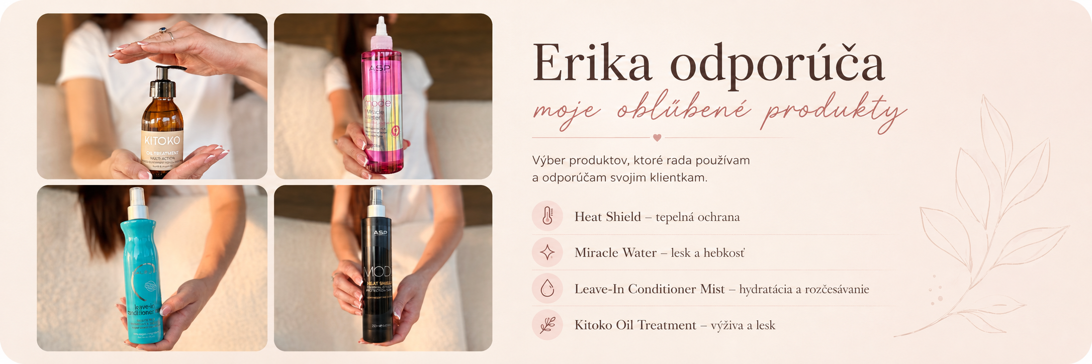Erika odporúča