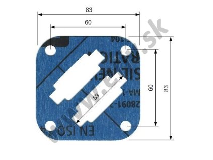 Tesnenie do ventilovej dosky MK 312 W