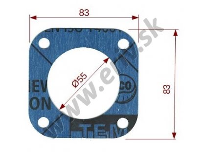 Tesnenie pod ventilovú dosku MK 312 W