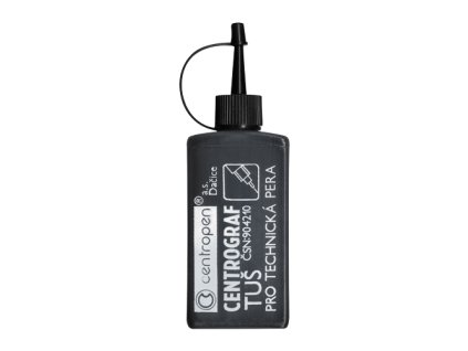 Tuš technický CENTROPEN 18 g, do Centrografu, čierny
