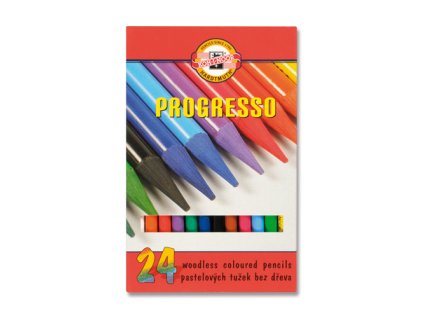 Pastelky KOH-I-NOOR Progresso, sada 24 ks