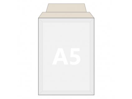 Obálka kartónová - formát A5, 1 ks