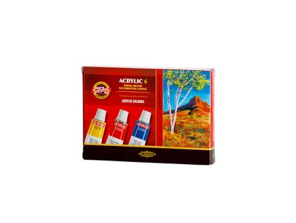 2919 sk farby akrylove 6 farieb x 14 ml php