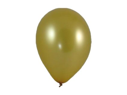 balon m 25 cm zlate 100 ks