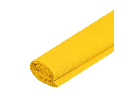 Krepový papier JUNIOR - žltý 04