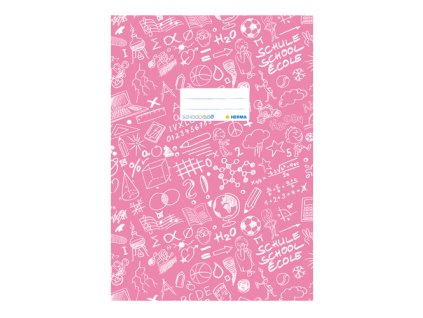 obal na zosit schooldoo a4 sv ruzovy 1ks
